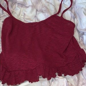 Maroon Tank Top
